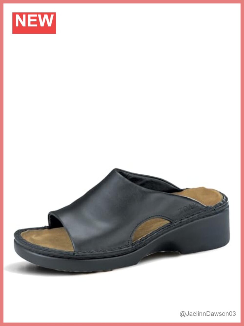 Naot Rome Wedge Sandals Leather Slingback Slip On Lightweight Arch Support
